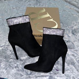Charlotte Russe Harlowe Black Heels
